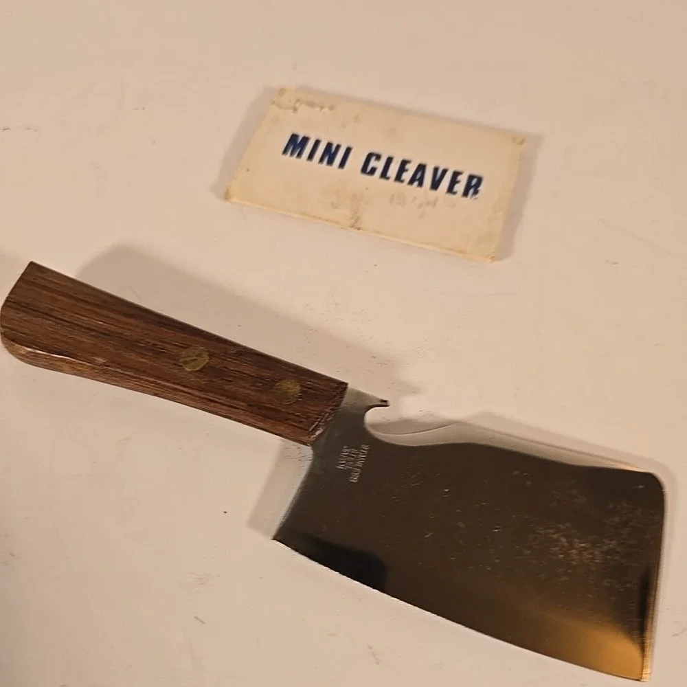 Ritz Miniature Cheese Cleaver Stainless Steel‎ Made In Japan  Bottle Opener